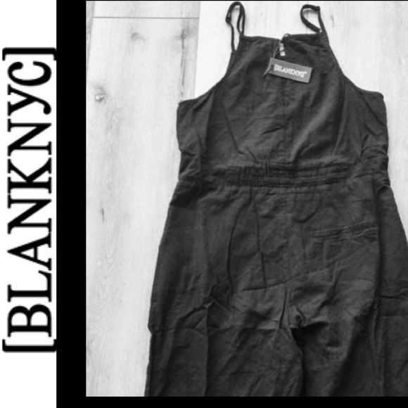 🆕 [BlankNYC] Paint It Black Jumpsuit, Color: Black; SZ:M. NWT! NOW$45. MRSP$98 - Picture 5 of 9